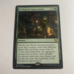 Magic the Gathering Ecological Appreciation Strixhaven: School of Mages MTG - Image 1