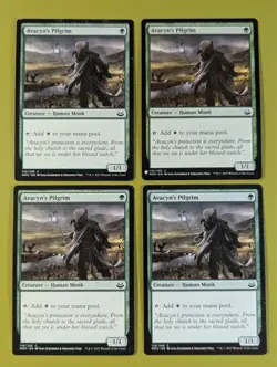 Avacyn's Pilgrim x4 Innistrad 4x Playset Magic the Gathering MTG - Image 1