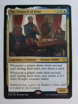 The Council of Four Commander Legends: Battle for Baldur's Gate NM Regular - Image 1