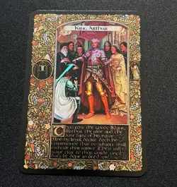King Arthur (Gilded Foil/ Curio) Arthurian Legends - Sorcery Contested Realm - Image 1