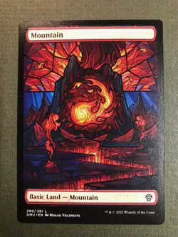 MTG Mountain 280/281 Dominaria United Full Art Basic Land Pack Fresh! - Image 1