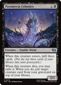 MtG Paramecia Coloniex U 0070 Teenage Mutant Ninja Turtles Regular Uncommon - Image 1