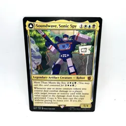 Soundwave, Sonic Spy Soundwave, Superior Captain MTG Magic The Gathering - Image 1