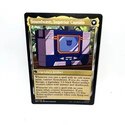 Soundwave, Sonic Spy Soundwave, Superior Captain MTG Magic The Gathering - Image 2