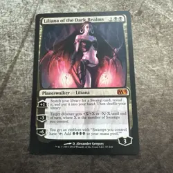 Liliana of the Dark Realms - Magic 2013 - MTG Magic the Gathering - LP - Image 1