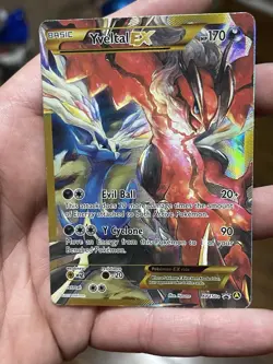 Yveltal EX XY150a Full Art Ultra Rare Black Star Promo Pokemon - Image 1