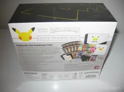 Pokemon Celebrations Elite Trainer Box ETB 25th Anniversary New Factory Sealed 820650809439 - Image 2