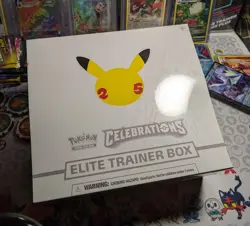 Pokemon - 25th Anniversary Celebrations Elite Trainer Box - Factory Sealed NEW! - Image 1
