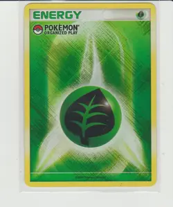 Grass Energy Reverse Holo Pokemon League Promo 2009 - Image 1