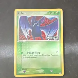 Pokemon Zubat 88/113 EX Delta Species Common Basic 50 HP Reverse Holo English - Image 1