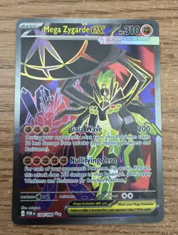 Pokemon TCG Mega Zygarde EX 104/088 Perfect Order Ultra Rare Mint Near Mint - Image 1