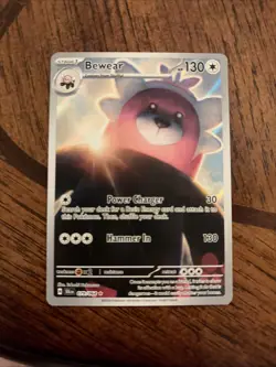 Pokemon Bewear 079 Illustration Rare Shrouded Fable LP - Image 1