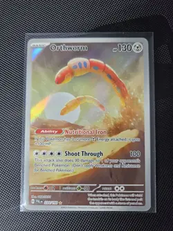 Pokemon Orthworm 224/193 SV02 Paldea Evolved Illustration Rare NM ships fast - Image 1