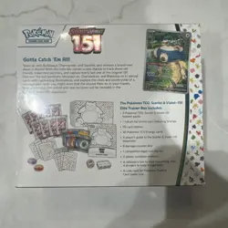 Pokemon 151 Elite Trainer Box (ETB) Factory Sealed - Image 3