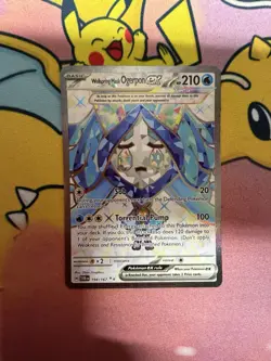 Pokemon Wellspring Mask Ogerpon ex 194/167 Sv06 Ultra Rare Full Art Holo - Image 1