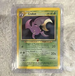 Pokemon Crobat 90 HP Neo Revelation 04/64 Holo Rare Stage 2 Pokemon TCG - Image 1