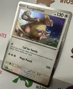 Kangaskhan 202 Pokemon TCG Promo EN NM - HOLO BLEED ERROR AND 5 SWIRLS 🌀 - Image 5