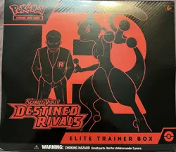 Pokemon TCG Scarlet & Violet Destined Rivals Elite Training Box ETB New & Sealed - Image 1