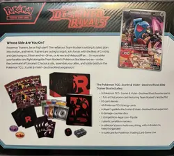 Pokemon TCG Scarlet & Violet Destined Rivals Elite Training Box ETB New & Sealed - Image 2