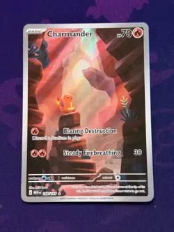 Charmander 168/165 Sv: Scarlet & Violet 151 Holo Pokemon TCG - Image 1
