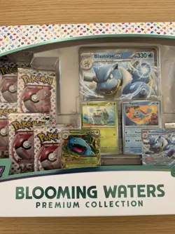Pokemon TCG 151 MEW EN Blooming Waters Premium Collection Box SEALED NEW - Image 4