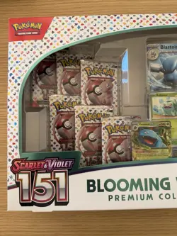 Pokemon TCG 151 MEW EN Blooming Waters Premium Collection Box SEALED NEW - Image 5