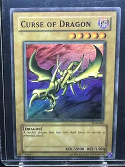 Yugioh! Curse of Dragon - LOB-066 - Super Rare - Unlimited Edition - Image 1