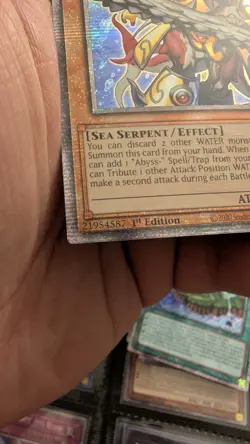 Mermail Abyssmegalo ra04-en191 Quarter Century Rare Yu-Gi-Oh - Image 3