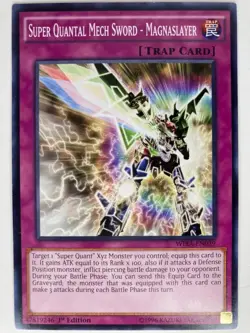 Super Quantal Mech Sword - Magnaslayer - WIRA-EN039 - Common - 1st Edition - Image 1