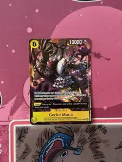Gecko Moria OP14-104 SR Alt Art One Piece TCG English - Image 1