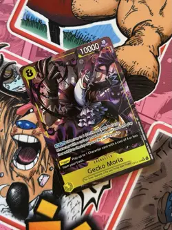 Gecko Moria OP14-104 SR Alt Art One Piece TCG English - Image 2