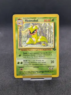 Pokemon Card Victreebel Jungle Rare 30/64 WOTC Played - Image 1