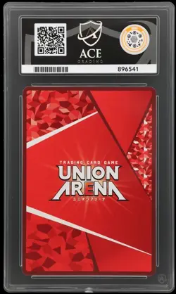 Akaza UA05BT/KMY-1-052 SR* Parallel Union Arena Demon Slayer ACE 9 Graded Card - Image 2