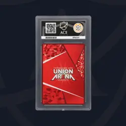 Akaza UA05BT/KMY-1-052 SR* Parallel Union Arena Demon Slayer ACE 9 Graded Card - Image 4