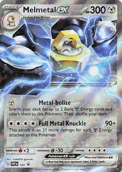 Melmetal ex Holofoil Promo SV: Scarlet & Violet Promo Cards 104 NM - Image 1
