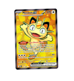 Pokemon Perfect Order MEOWTH EX 107/088 Full Art Ultra Rare Card MINT-NM - Image 1
