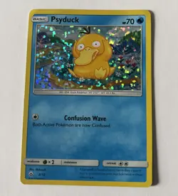 Pokemon Psyduck Holo Basic Card 2/12 English 2018 TCG Card Stock Standard - Image 1