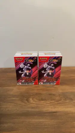 Pokemon Destined Rivals Build And Battle Kit Sealed New FAST SHIPPING 2 PACK - Image 5