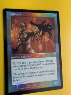 Millikin. Artifact Creature. MTG Card. Odyssey.Old Border FOIL. - Image 3