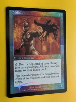 Millikin. Artifact Creature. MTG Card. Odyssey.Old Border FOIL. - Image 4