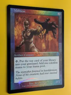 Millikin. Artifact Creature. MTG Card. Odyssey.Old Border FOIL. - Image 5