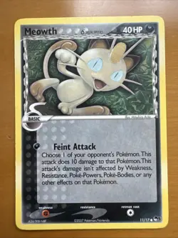 Pokemon Card - Meowth (Delta Species) POP Series 5 11/17 Common - Image 1