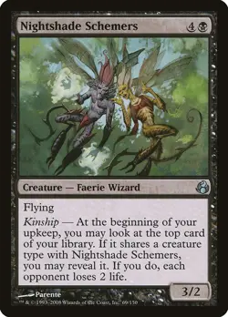 MTG - Nightshade Schemers [Morningtide] Foil - Image 1