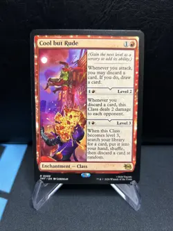 COOL BUT RUDE Magic The Gathering MTG TMNT Rare 0089 - Image 1