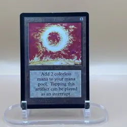 MTG Sol Ring Limited Edition Beta 1993 Black Border Artifact MP Vintage - Image 1