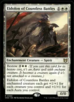 Eidolon of Countless Battles #66 MTG Wilds of Eldraine NM X1 - Image 1