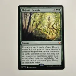 Majestic Genesis Commander Legends: Battle for Baldur's Gate #240 Mythic - Image 1