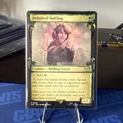 Wizards of the Coast Delighted Halfling - LTR - Creature - Green - Rare - EN - Image 1