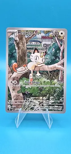 Meowth 106/094 - IR - Phantasmal Flames PFL Mega Evolution - Pokemon - Image 1