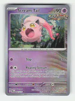 Scream Tail (Poke Ball Pattern) SV: Prismatic Evolutions (PRE) 042/131 Holofo... - Image 1